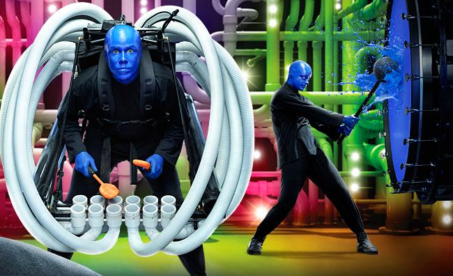 Blue Man Group onboard NCL Epic